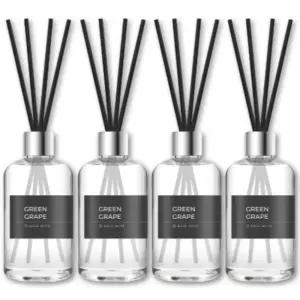 베이스노트 실내 디퓨저 집들이 선물 청포도 200ml X4