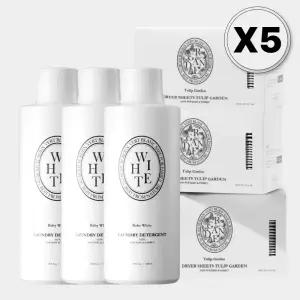베르블랑 아기 세제 화이트 3 +튤립 건조기시트 3, X5
