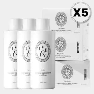 베르블랑 아기 러블리 세제 3 +튤립 건조기시트 3, X5