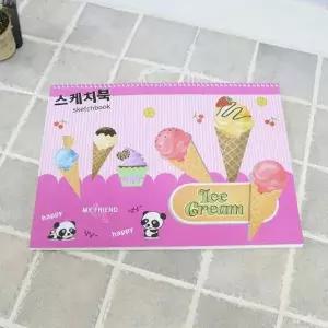 스케치북 초등공용 미술용품 초등스케치북 전문가용 드로잉