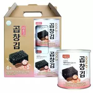 시골김 곱창캔김 선물세트 30g 4개입 1개