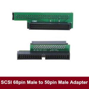 SCSI 68pin 남성 50pin 어댑터 68 핀 50 하드 디스크 변환기