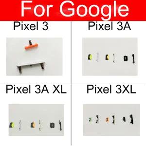 Google Pixel 3 3XL 3A 3AXL 전원 볼륨 측면 키 수리 부품용 및 버튼