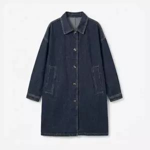 [카라]KARRA / KARRA 루즈롱데님카라자켓_KB6SJK021C