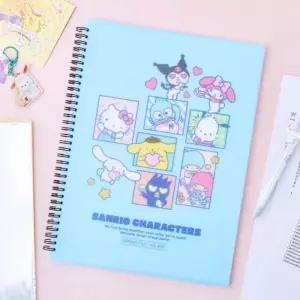 [룽스_66]산리오 팬시 스프링 화일 40P-파랑