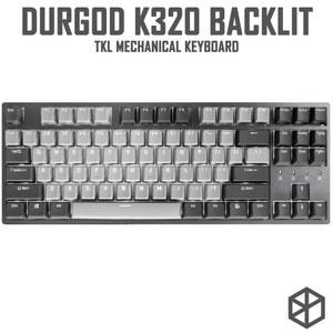 Durgod 백라이트 기계식 키보드 NKRO DOUBLESHOT 고스팅 체리
