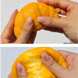 크로와상 크런치 슬랑이 말랑이 베이커리 빵 크런치가 듬뿍