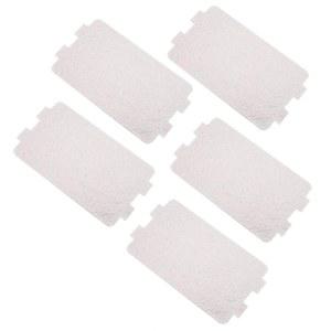 범용 전자 레인지 미카 플레이트 5 개, 116x64mm, 토스터, 헤어 드라이어, 운모 플레이트 시트, 부품 액세서리