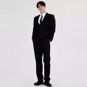 [모로엠] 네이비 블랙 남성 긴팔 면접 정장 세트 DMG-SSA-Q4489471