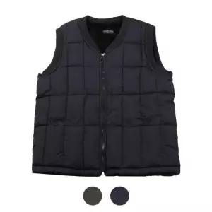 [파파브로] 남성 겨울 융 기모 안감 브이넥 패딩조끼 YD-VEP-450,1