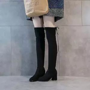 기모 여성 롱부츠 스웨이드 부츠 겨울 신발 방한화 방한부츠 여성부츠
