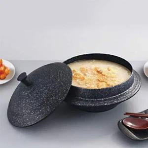 키친아트 가마솥 냄비 밥솥 누룽지 뚝배기 20CM 인덕션돌솥