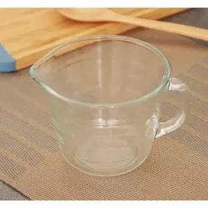 강화유리 투명 계량컵 500ml 1P 베이킹 내열 비커 유리계량컵