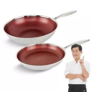 이연복 클래딘 통3중 인덕션 30cm 프라이팬+30cm 웍 복음