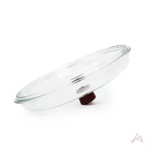유리뚜껑 내열 돔 후라이팬 냄비 뚜껑 커버 덮개 28cm 기름튐방지