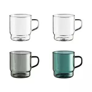 메종오브제 몬즈 내열유리 머그 400ml 4P 코스트코 마켓송지2606