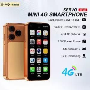 SERVO 19 Air 4G LTE 미니 스마트폰 안드로이드 12.0 시스템 6GB+128GB 플레이 스토어 얼굴 인식 GPS 듀얼