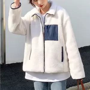 셀럽하우스 루즈핏 여자 플리스 가디건 뽀글이 재킷 간절기 점퍼