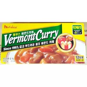 바몬드카레 (고형 중간맛 하우스 230g)