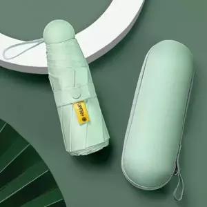 초경량 미니 우산 파우치 포함 휴대용 접이식 암막 양산 양우산 우양산 가벼운 가방 쏙 소품