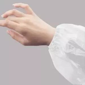 ( )잔솔 일회용 비닐 팔토시 100매 작업용 사무용 방수