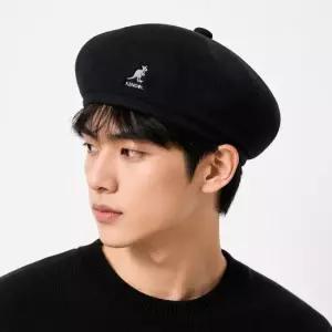 캉골 K3107ST BLACK 잭스 울 베레모