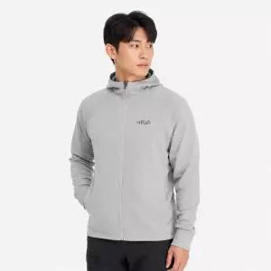 랩 RAB QFF-70 LIGHT ZINC 넥서스 플리스 후디 지퍼 남성 자켓