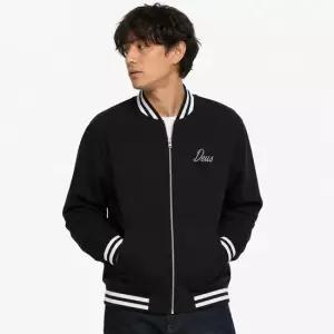데우스 엑스마키나 DMP248385 BLK Patron) 패트론 플리스 봄버 남성 자켓