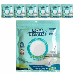 베이킹소다 청소포 원형청소기 걸레패드 22매입 7P