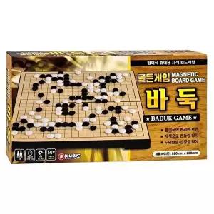 고품질 휴대용 자석 바둑판 골든게임 어린이 두뇌 발달 보드게임 가족 놀이 교구 바둑판 자석바둑 WFNJOOO
