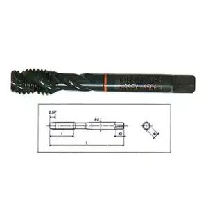 6642 멀티원탭 M4x0.7p 5.0mm 날 공구 절삭