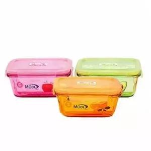 고품질 TBZ 물방울 직사각 밀폐용기 600ml 투명 반찬통 찬합 냉장고...