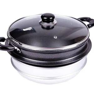 고품질 TBZ 유리뚜껑 찜솥 시루솥 26CM 찜기솥 찜통 찜냄비 찜기 찜...
