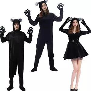 [교복몰]고품질 TBZ 검은 고양이 코스프레 의상세트(3type) 교복 학생복 코스튬대여 졸업사진컨셉 WFNKKOV