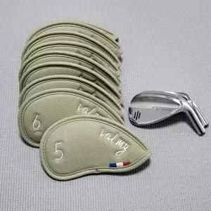 VALMY 골프 아이언 커버 발미 디자인 그룹 FRENCH CONCEPT 올리브 그레이.