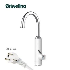 BRIWELLNA 전기 수도꼭지 히터 가정용 탱크리스 주둥이 IN 주방 믹서 미니 가열 회전 220V