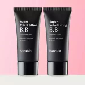 뷰티톤업 [한스킨] 수퍼 벨벳 피팅 비비크림 30g SPF35 PA 안티에이징 주름개선 탄력강화 1 탄력강화1