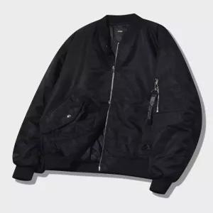 지프 2way MA-1 포켓 항공점퍼 BLACK (JQ5JPU001BK) 4507530