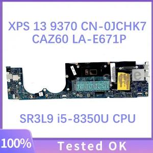 델 XPS 13 9370 노트북 메인보드용 CAZ60 LA-E671P i3 i5 i7 8세대 CPU 4G8G16G YPVJW 0JCHK7 0W970W N01X1