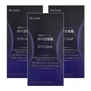 닥터린 파비플로라 알파CD 알파 15gx14포 3박스 메타톡스 차 14포, 3개