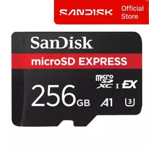 샌디스크 마이크로 SD카드 익스프레스 256GB 256기가 블랙박스 액션캠 드론캠 초고속 녹화 닌텐도 스위치2 메모리카드 ENL
