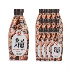 스위트웰 초코시럽 500g 한박스 (500g x 12ea)