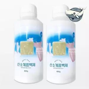 청결한 산소계 표백제 800g 2개 제거제