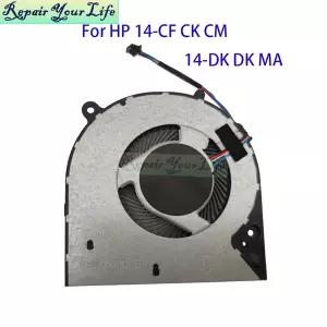 HP호환 14-CF 14S-CF 14-CK 14-CM 14-DA 14-DK 14S-DK 14-MA 14S-DP 노트북 부품 냉각 라디에이터 팬용 CPU