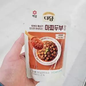 백설 다담 마파두부 양념 150g 아이스박스포장