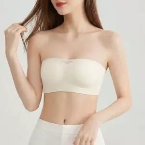 [라일리여성언더웨어] Rly 누드브라 오프숄더 브라 여자 2color 심리스