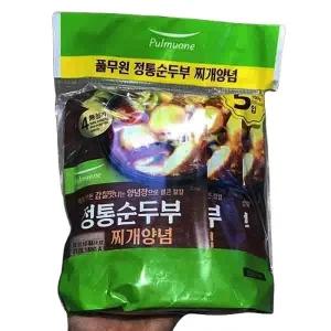 풀무원 순두부찌개 양념 140gx5개