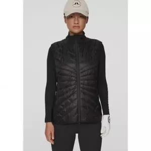 [제이린드버그] 여성 블랙 VEST 봄가을 매드 퀼트 하이브리드 조끼 MADDE.