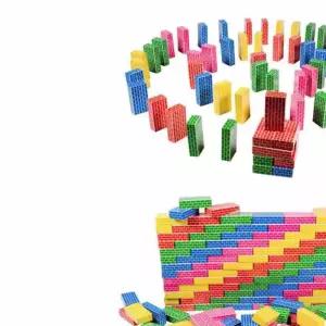 종이벽돌블록 중형멀티 50PCS 종이블럭 키즈카페장난감 블럭장난감