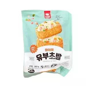 천일냉동 햄야채 유부초밥 360g 아이스박스포장